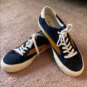 MADEWELL Sidewalk Low-Top Sneakers- blue